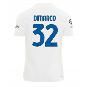 Inter Milan Federico Dimarco #32 Gostujuci Dres 2023-24 Kratak Rukavima